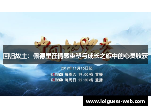 回归故土：佩德里在情感重塑与成长之旅中的心灵收获